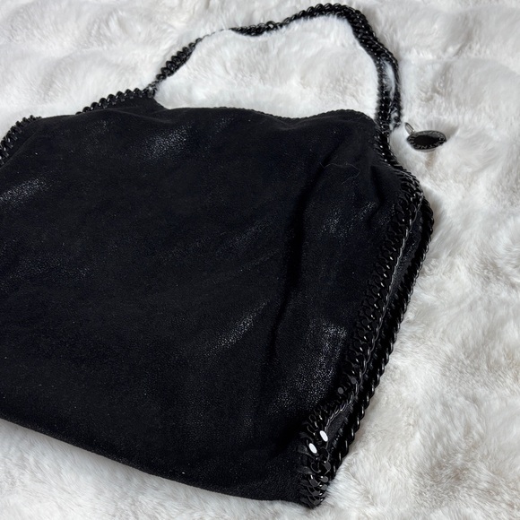 Stella McCartney Falabella Black Chain Handle Women's Bag - Picture 5 of 14